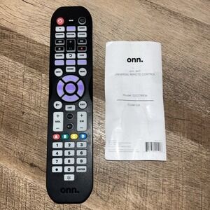 GENUINE ONN 6 In 1 Universal Remote‎ Device Model #100078904